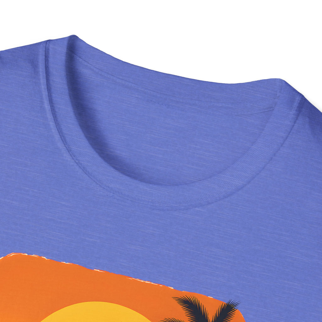 Sunset Surfer on Beach T-Shirt