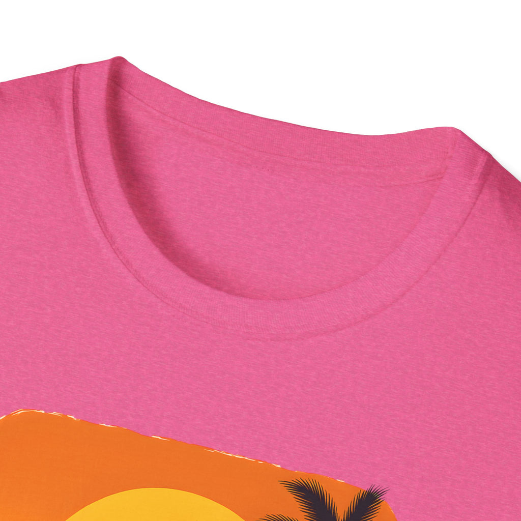 Sunset Surfer on Beach T-Shirt