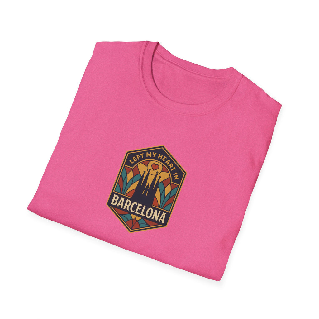 Barcelona Heart Badge T-Shirt
