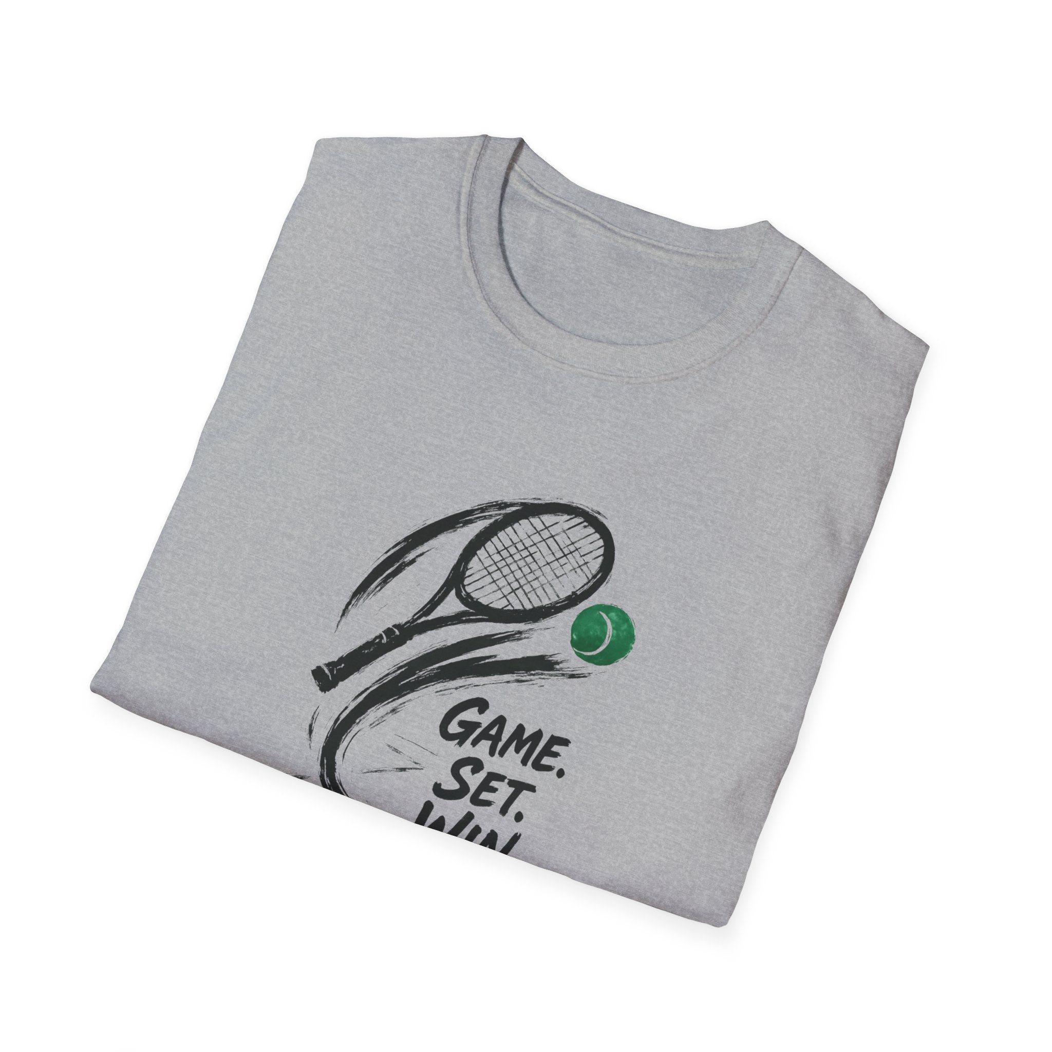 Tennis Game Set Win T-Shirt