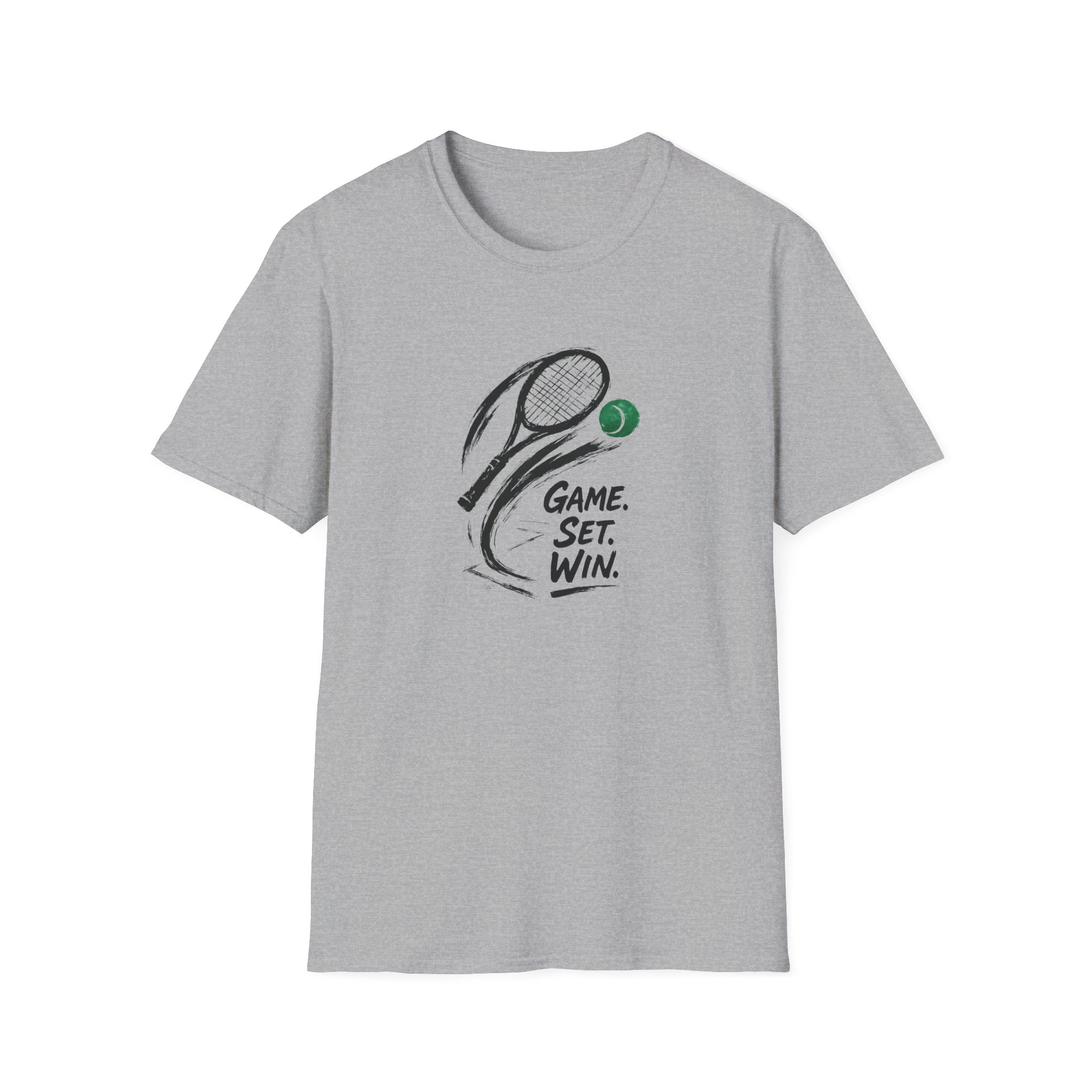 Tennis Game Set Win T-Shirt